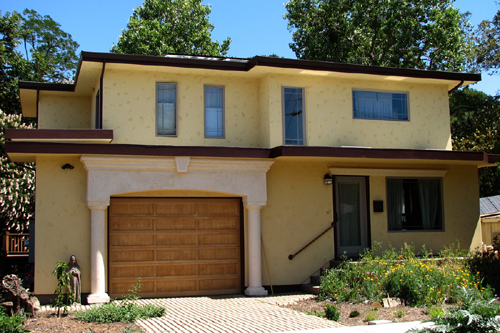 A green home constructed in 2008 in Martinez, CA