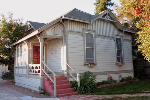 A Victorian stick style cottage on The Martinez Home Tour