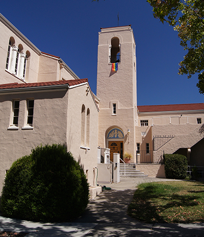 This is a beautiful Spanish Revival church in the town of Martinez, CA.