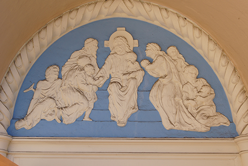 This is a beautiful Spanish Revival church in the town of Martinez, CA.